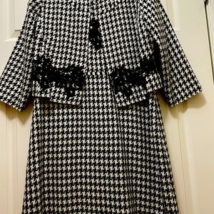 KARL LAGERFELD CHECKERD DRESS AND JACKET
